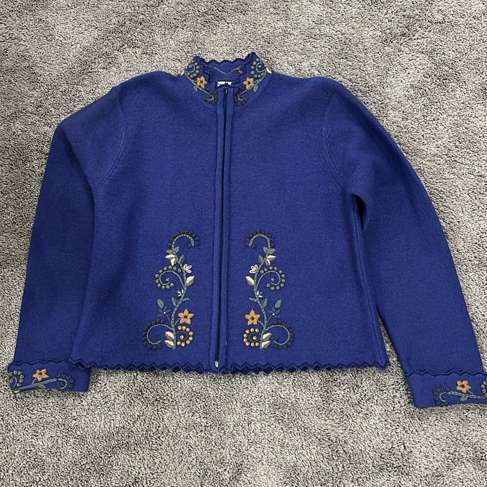 Vintage wool jacket by Tally Ho